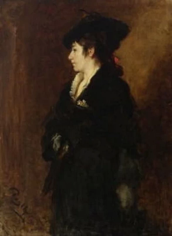 Bruno Piglhein - Ritratto di signora 1